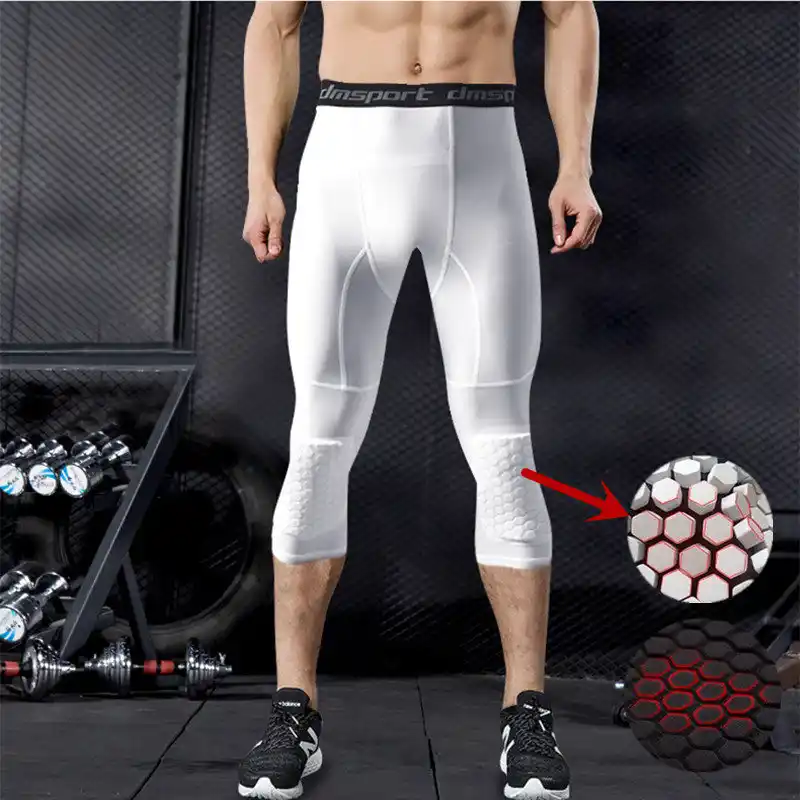 mens gym compression pants