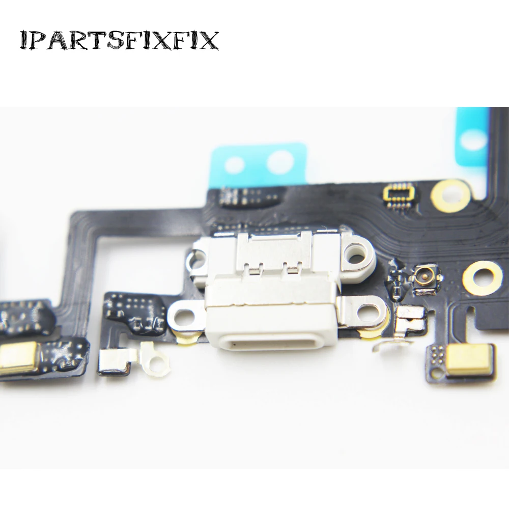 10pcs lot NEW Charger Charging Port USB Connector Dock Headphone Audio Jack Flex Cable For iPhone 6S Plus 5 5 