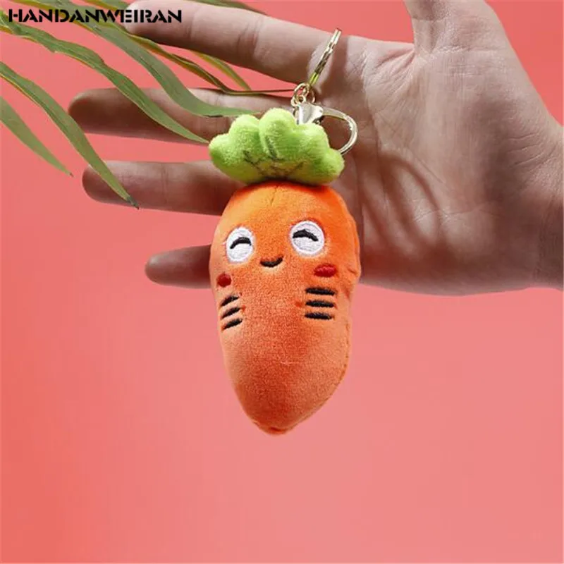 1PCS Simulation Plan Carrot Plush Toys Soft Body Carrots Stuffed Toy Fragrance Small Pendant For Kids Gift Hot New 10CM pro plan small