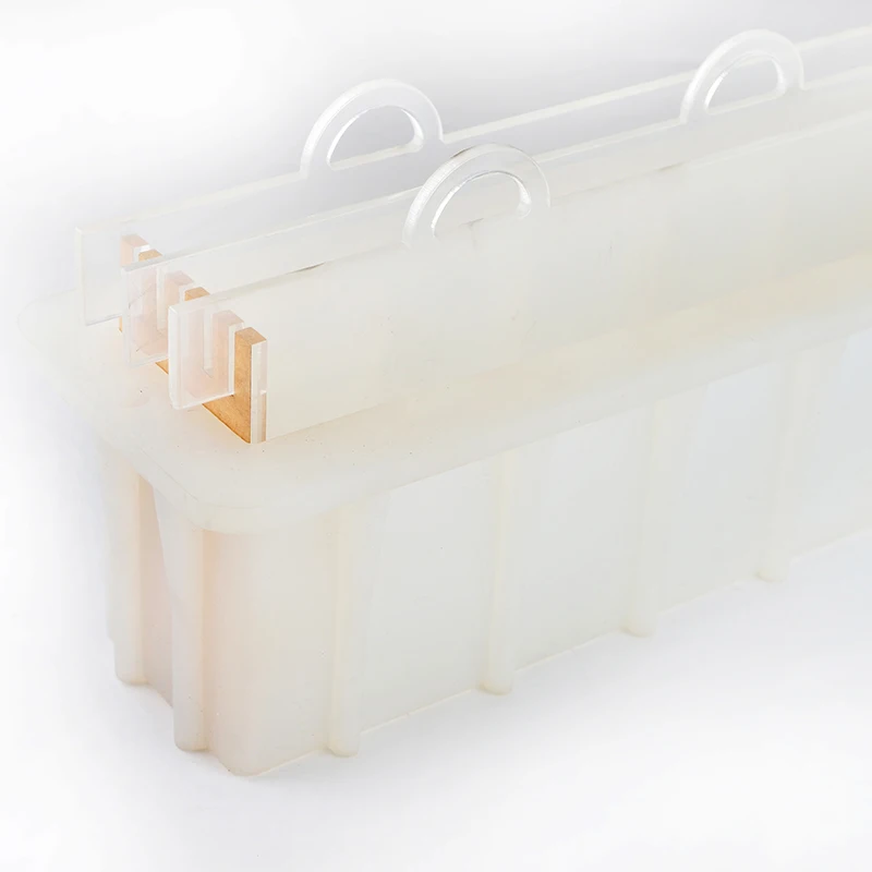 Вихревое мыло силиконовые формы мыла делая прессформы с прозрачной вертикальной акриловой вагонкой