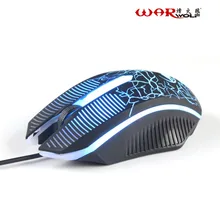 Professional Mini Portable Wired Mouse USB Optical 1600DPI Adjustable Game Gaming Mouse Mice For PC Laptop