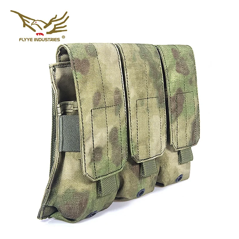 

FLYYE Triple M4/M16 Mag Pouch 1000D COADURA Sanlian ammunition package Vest Magazine Pouch FY-PH-M003