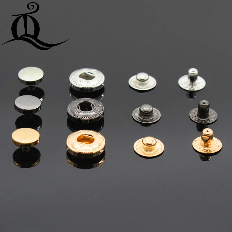 Metal Snap Fasteners Poppers Presse Goujons Sewing Leather Craft Bouton fashion