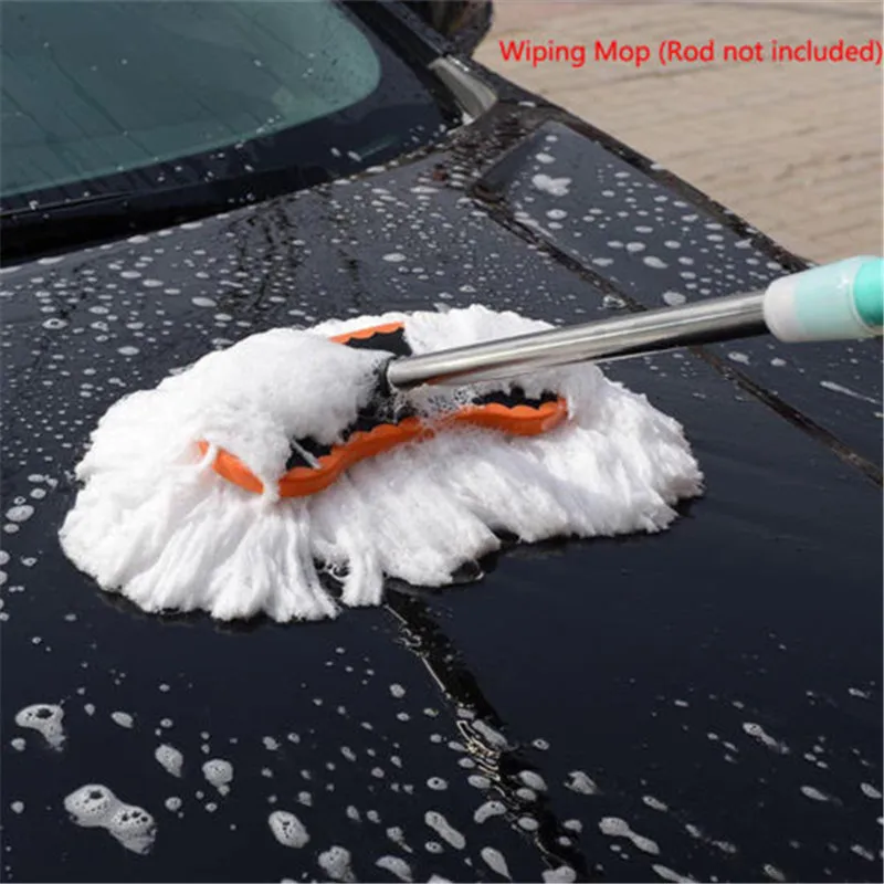 

CAR WASH BRUSH TELESCOPING HANDLE VEHICLE CLEANING TOOL SOFT TRUCK MOP NEW CLEAN