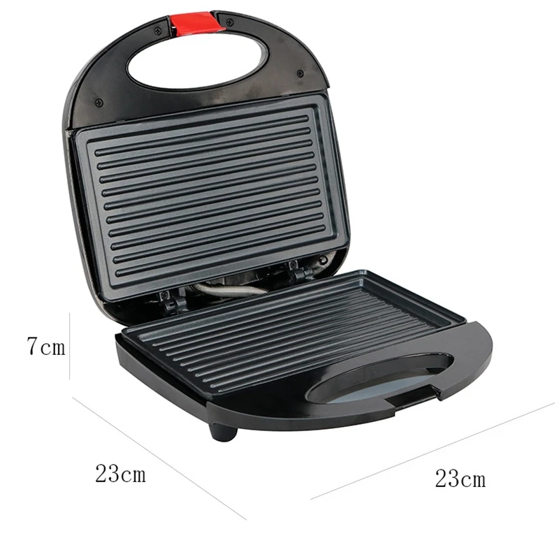 

HOT!Multi-Function Electric Mini Curved Stripe Waffle Sandwich Machine(Eu Plug)