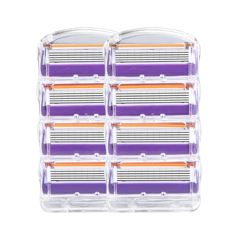 

Men Shaving Razor Blade 5 Layer Compatible Shaving Blade For Men Replacment Gillettee Fusion