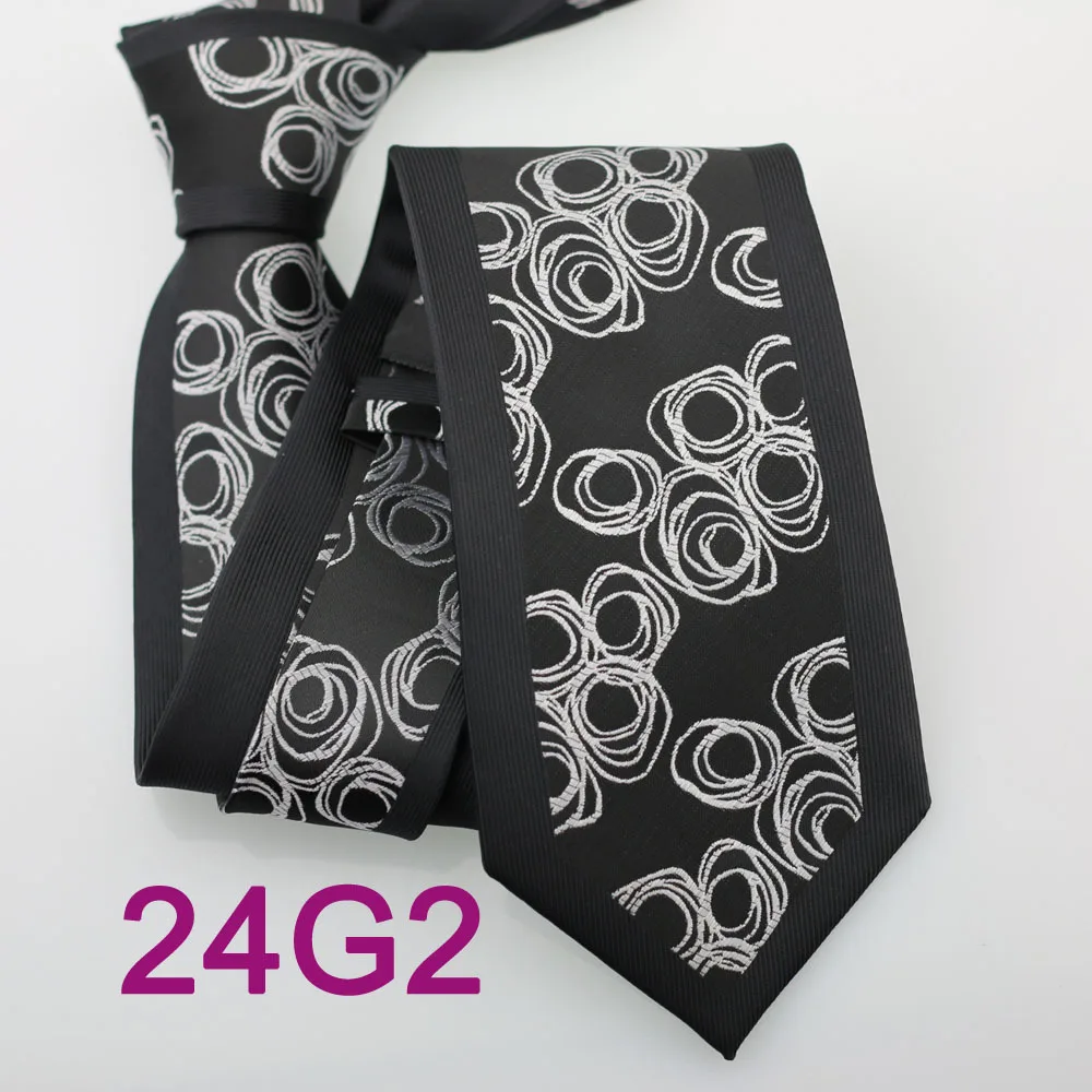 Coachella Мужские галстуки Черная граница черный с белым плетеным галстуком Пейсли нормальный галстук в деловом стиле для мужчин платье рубашки Свадебные