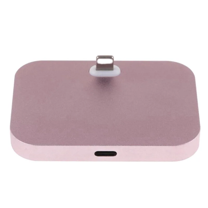  Hohe Qualität Metall Ladestation Dock Station Cradle Desktop Docking Ladegerät Für iPhone 7 5 5C 5 