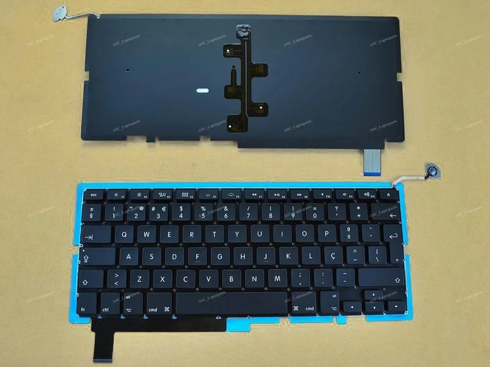 Nuova Tastiera Teclado Portoghese Po Per Apple Macbook Pro Unibody 15 "A1286 2009 2010 2011 Laptop Retroilluminato Senza Cornice