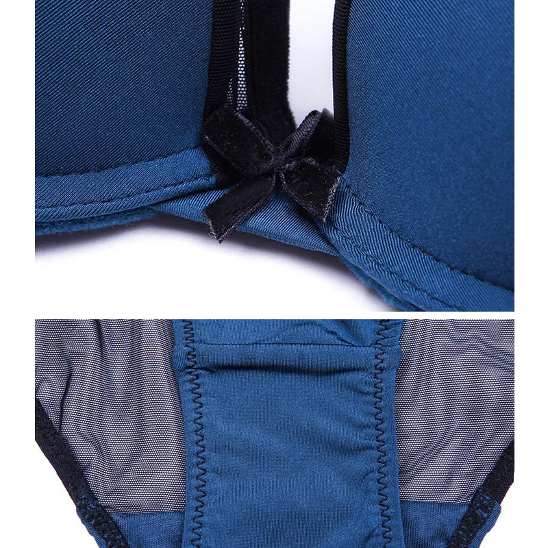 Бюстгальтер с глубоким V образным вырезом и трусы|bra set|bra and pantybra panty set |