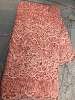 

beautiful S-122929 Nigerian fabric for party dress new African embroidered lace fabric