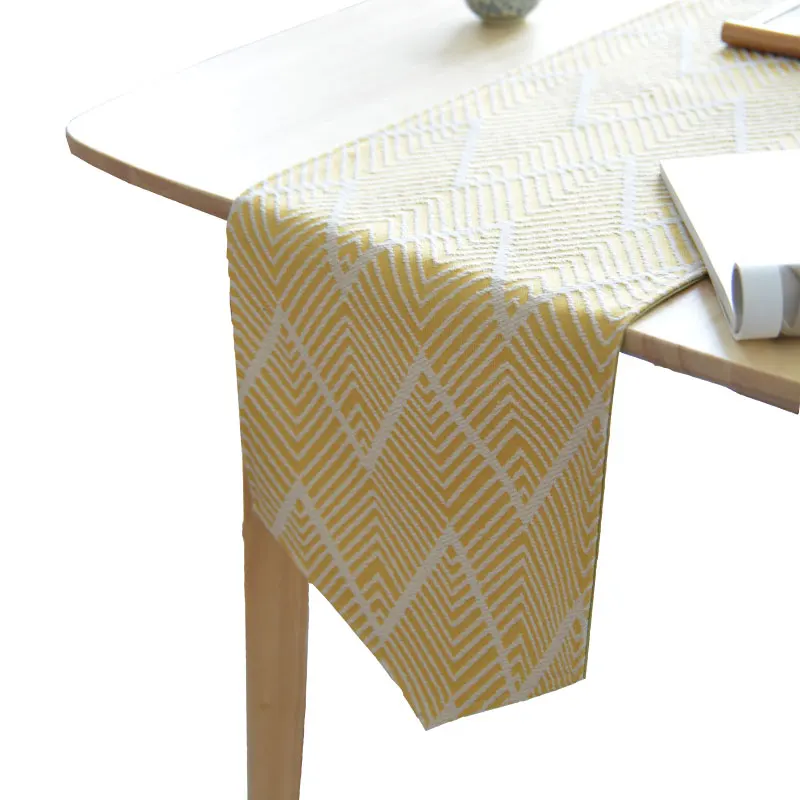 Simple Japan Stripe Thmem Table Runner High Craft Tea Dinner Dreser Table Runners 1pcs Multipurpose Table Runners Dustproof