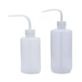 

2 Pack Plant Flower Succulent Watering Bottle Plastic Bend Mouth Watering Cans Squeeze Bottle--250ML and 500ML
