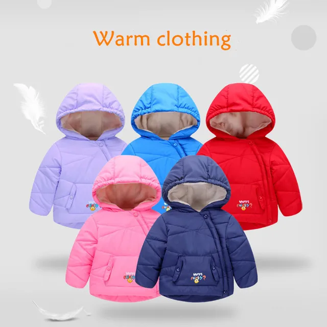 Aliexpress Com Buy Kids Girls Winter Jacket Long Sleeve Hoodie