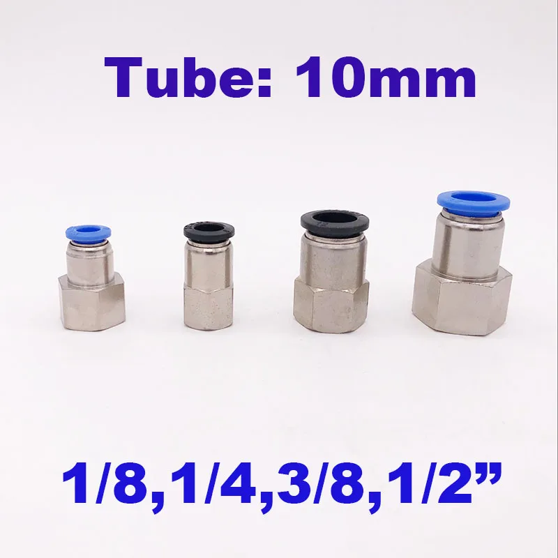 FIT-COMPRESSION-ELBOW-04A Swivel use on air engine 1//4/" Tube to 1//8/" NPT Male
