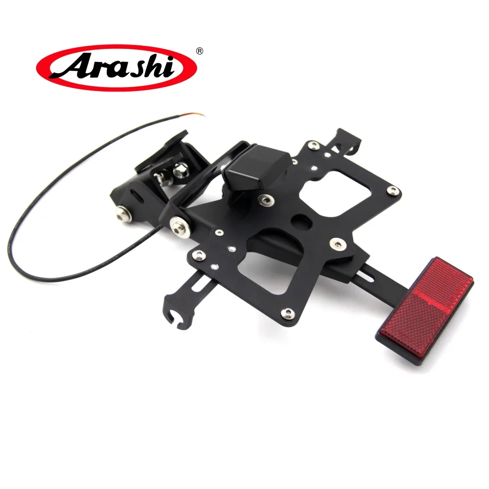 

Arashi ForYAMAHA MT-09 FZ9 2014 2015 2016 License Plate Frame Holder Support Rear Tail Tidy Fender with LED Running Light