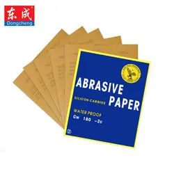 Dongcheng 5 листов шлифовальные абразивные Бумага песок Бумага Водонепроницаемый абразивных Бумага песок Бумага карбид кремния шлифовальных