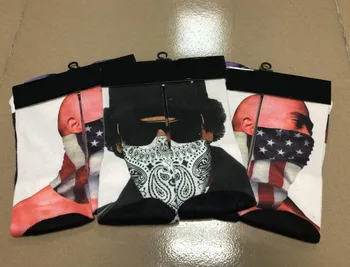 

Casual 3D Printed Socks Unisex 2pac tupac Stocking B.I.G Biggie Small Skateboard Cotton Men Mid tube Socks