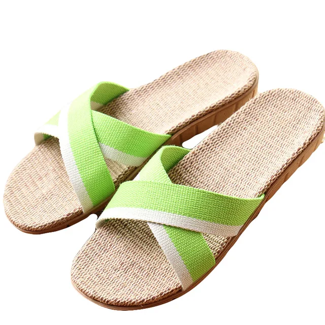 canvas flip flops women
