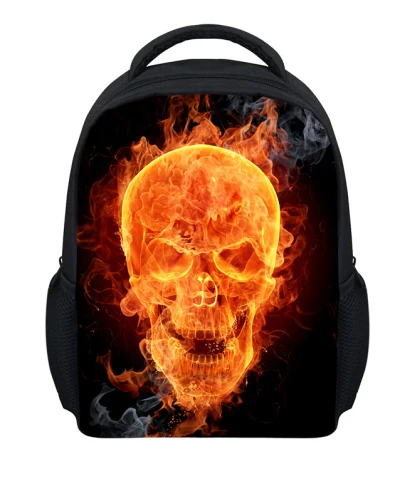 

Designer Child Zombies Backpack Casual Skull Printing Children Backbag Mochila Kids Rucksack Cool Boys Kindergarten Bookbags
