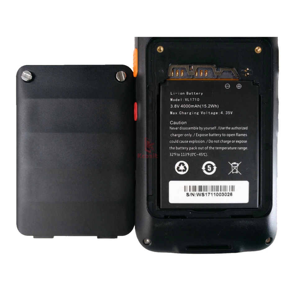 Inventário de Código de Barras Coletor de Dados Dispositivo Handheld Industrial 2d qr Scanner Leitor Android 4g Móvel Nfc Pos Supermercado Pda 1d 12 data collector