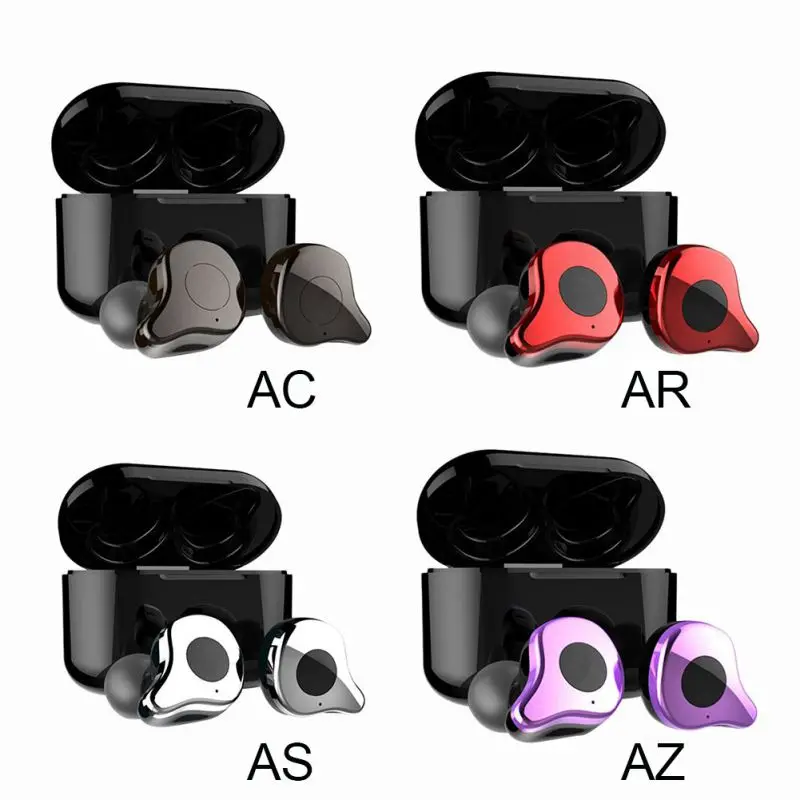 

Bluetooth 5.0 Earphone Wireless Headset HiFi Sports Earbuds Headphone Microphone With Fast Charging Case