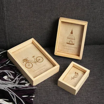 

1pc Family Vintage Multi Photo Online Home Decor Art Wooden Wedding Mini Pictures Frames Vintage DIY Family Frame Home Decor