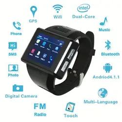 Новое поступление 2017 года SKFN5 Android Smart часы телефон Smartwatch 2,0 м pixel Камера Bluetooth WI-FI gps Поддержка сим-карты и установки приложения