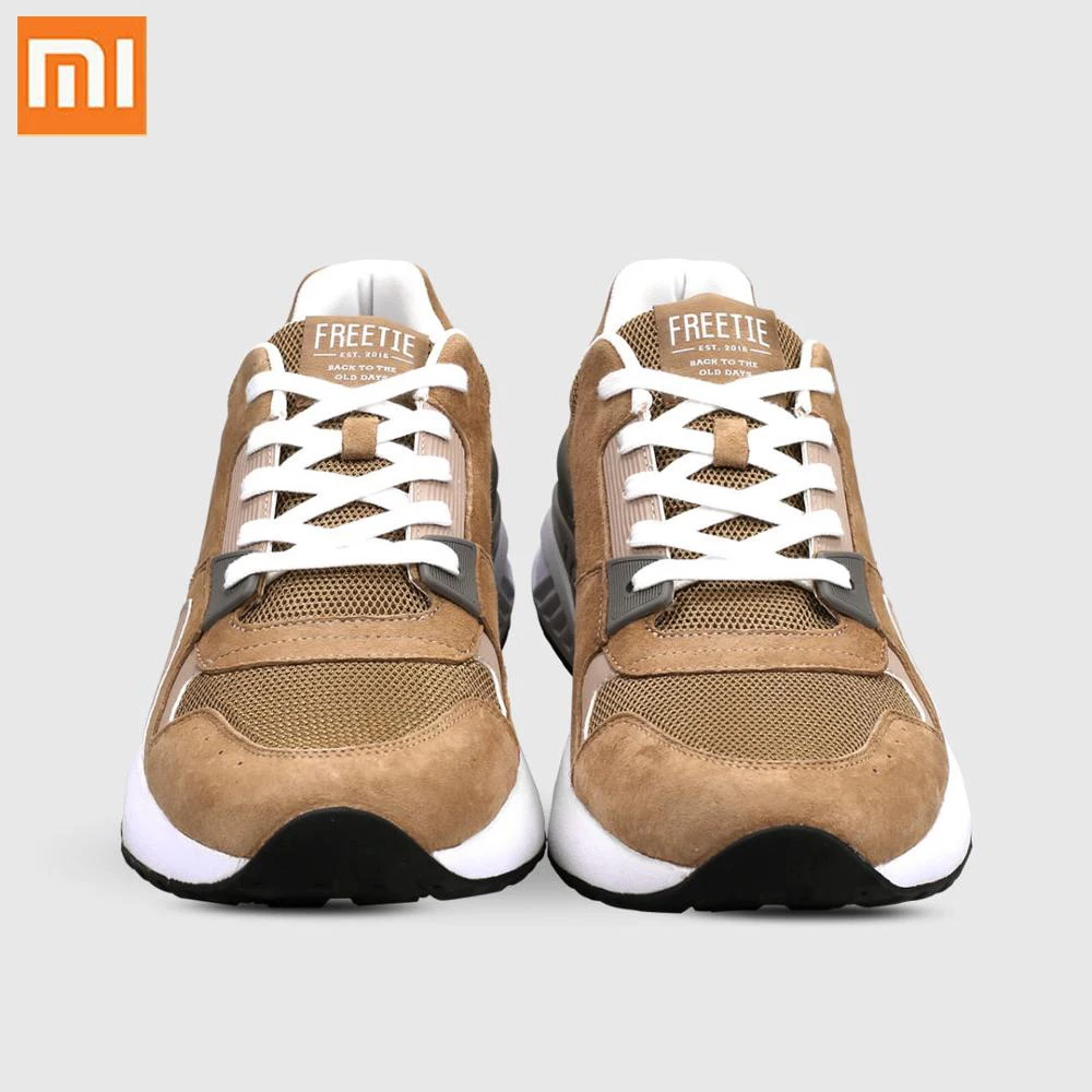 

Original Xiaomi Mijia FREETIE Men High elasticity Net surface Sports Shoes Comfortable wearable Lightsome Breathable run shoes