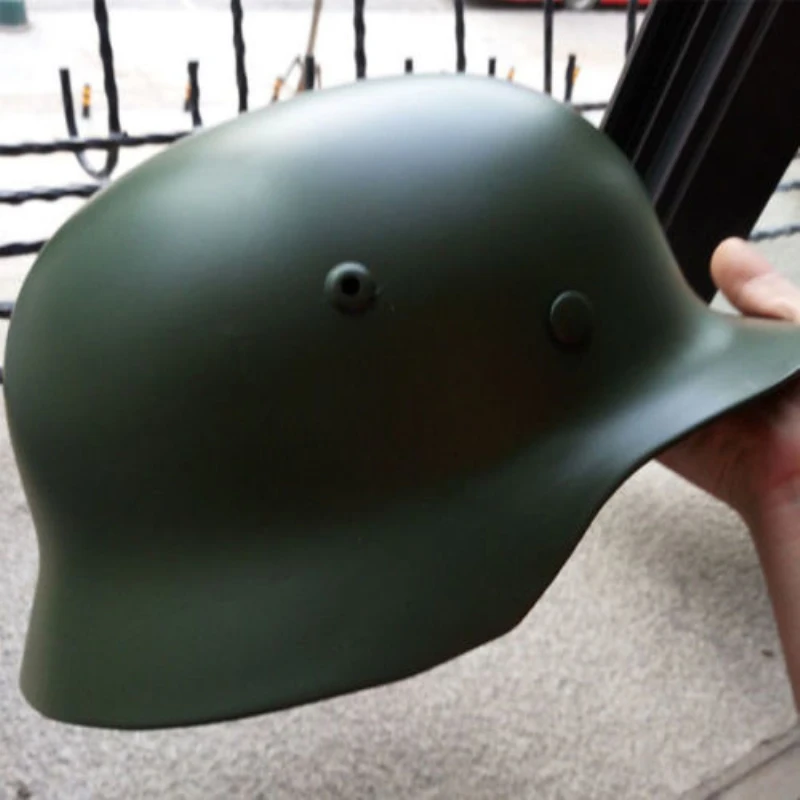 Зеленый WW2 немецкий Элитный армейский WH M35 M1935 Стальной шлем Stahlhelm Ретро прочный