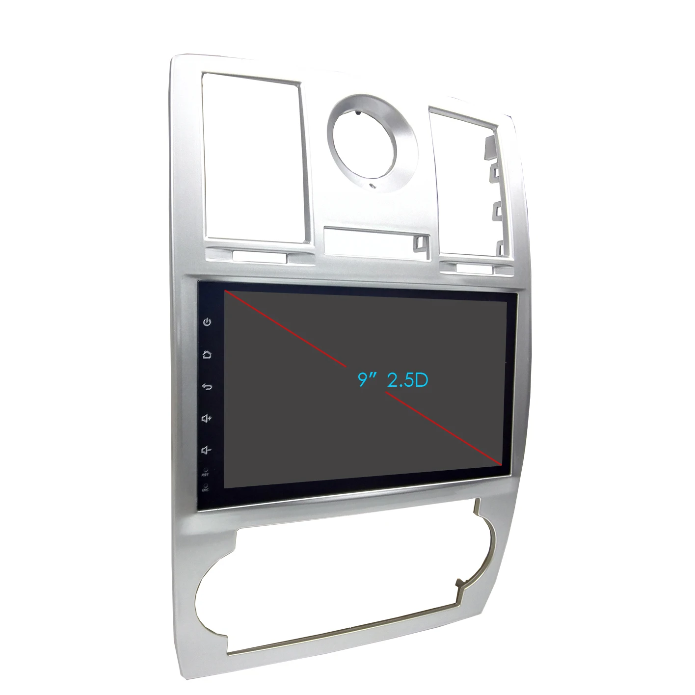 Discount 9"Android 8.0 Quad Core car dvd player for chrysler 300C automotive radio gps navigation car multimedia player head unit stereo 2