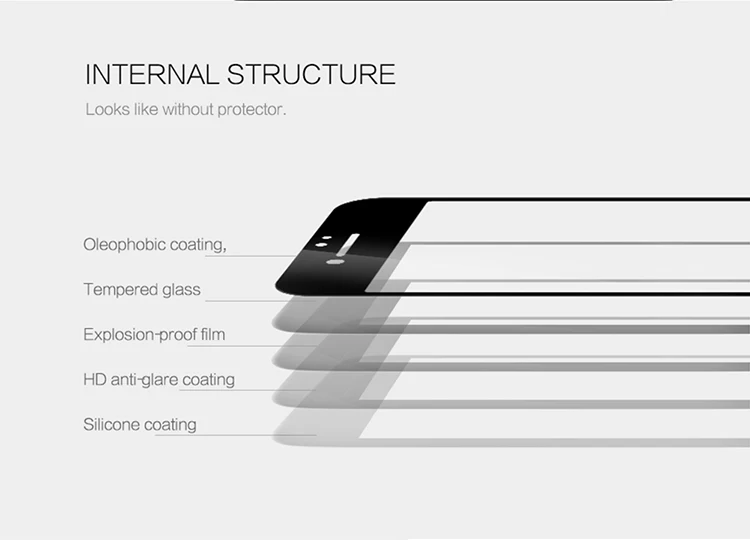 Nillkin закаленное стекло для iPhone 7 8 iPhone7 iPhone8 Plus 3D CP+ Max полное покрытие Защитная пленка для iPhone 8 Plus стекло
