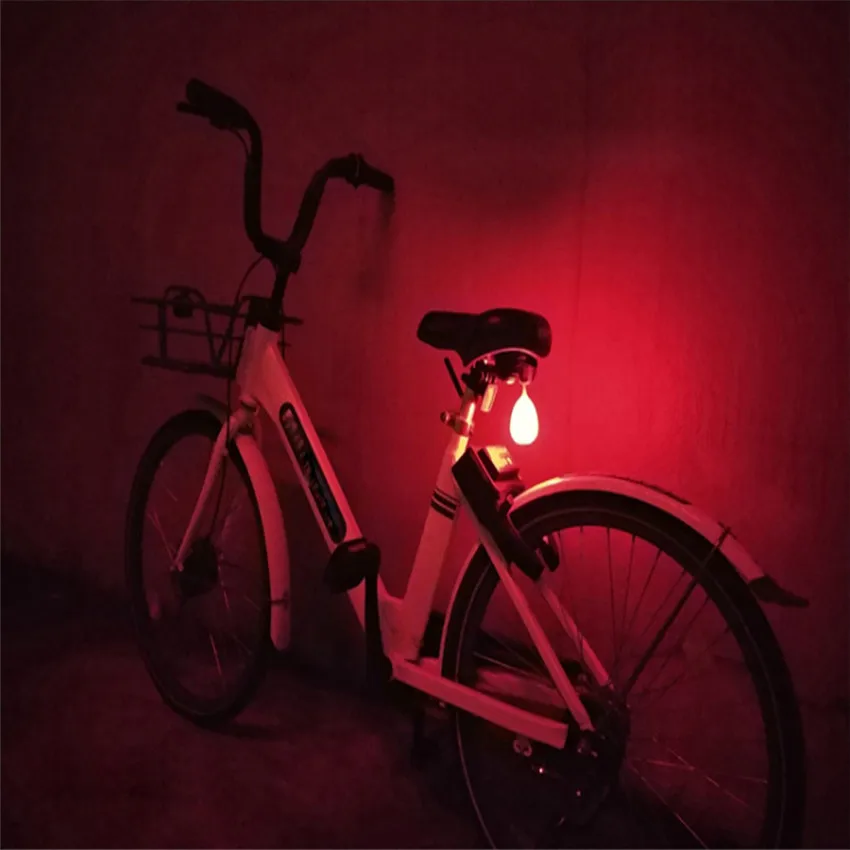 Perfect New Bike Lights USB Rechargeable Bicycle Light Cycling Tail Rear Safety Warning Egg Lamp 70 Grams 4 Modes LED Tail Bulb M25 5