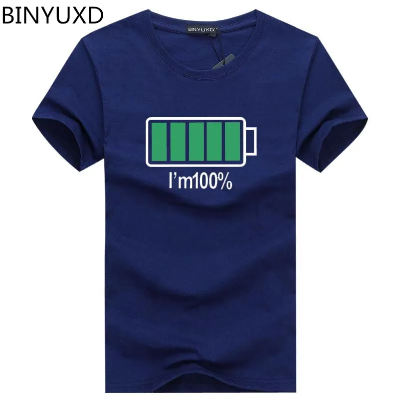 

new Drums I Am 100% Funny Creative Men's Tees 2019 New Men's Summer Short Sleeve Neck Tops Tees Cotton T Shirt men t shirt tees
