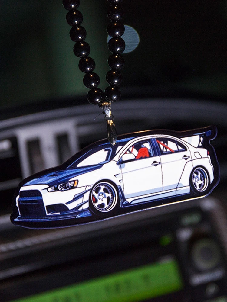 

EVO Yishen AE86 Rearview Mirror Mounting JDM Vehicle Inner Trend Creative Personality Hella Flush Vehicle Decoration