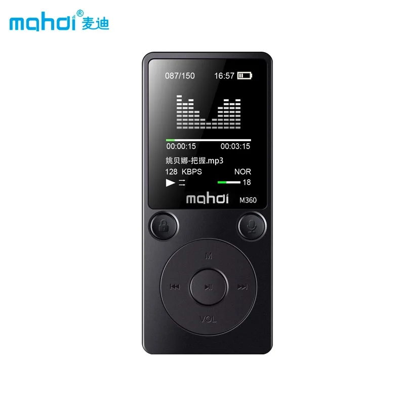 Лучший бренд MP4 плеер Mahdi M360 4G/8G Будильник FM радио Электронная книга динамик с