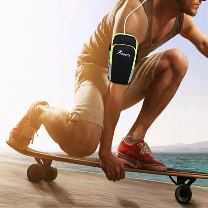 

Sports Running Armband Bag Case Cover Running Armbands Universal Waterproof Mobile Phone Bags Holder Outdoor Sport Phone Arm pou