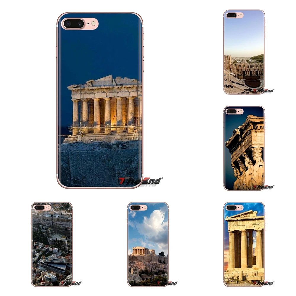 Чехол из термополиуретана для крыльца Caryatids Acropolis Афины Sony Xperia Z Z1 Z2 Z3 Z5 compact M2 M4 M5 C4