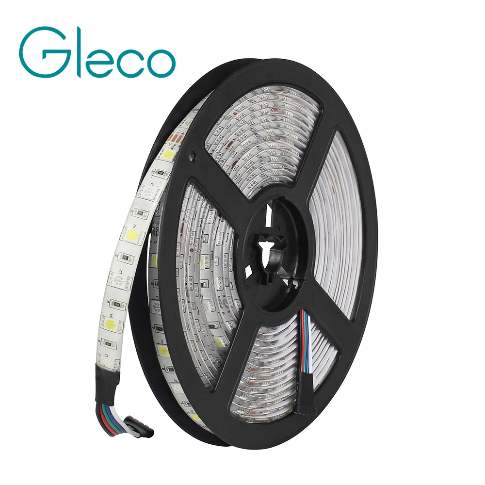 

DC12V LED strip 5050 RGB RGBW RGBWW 5M 60LED/m IP65 Waterproof 5050 LED Strip Light RGB+White / RGB+ Warm white