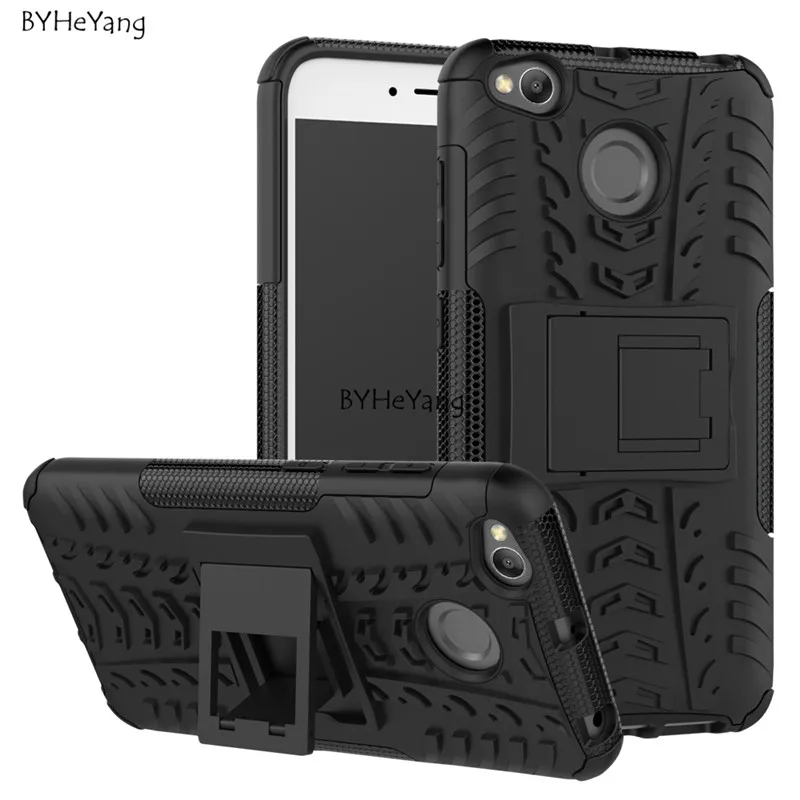 

5.0 Inch Case xiaomi redmi 4x Cover ShockProof TPU +PC Phone Stand Case For xiaomi redmi 4X 4 X pro armor Phone Protection Skin