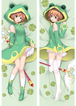 

March update Anime Cardcaptor Sakura characters sexy girl KINOMOTO SAKURA Dakimakura pillow cover Hugging Body PillowCase