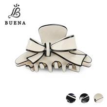 Александер целлюлоза ацетат коготь для волос милый бант заколки для волос Классический Цвет аксессуары для волос NG018