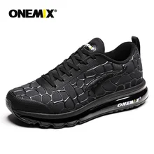Onemix Air Cushion мужские кроссовки 97 для мужчин спортивная дышащая обувь для тренировок прогулочная обувь черного цвета для ходьбы