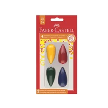 Faber Castell 120405 яйцевидной формы 4 вида цветов карандаш детская кисти
