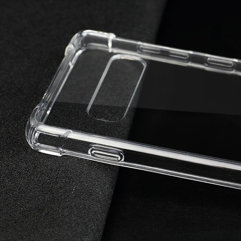 Proteção do Zero à Prova de Choque da Tampa do Case para Samsung Lot. Limpar Transparente pc Back Tpu Bumper para Samsung Galaxy S10 Plus S10e 50 Pcs - Fit 9 Estojos encaixados