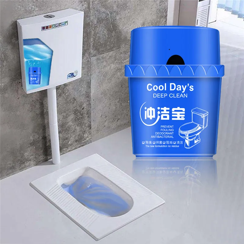 Автоматический очиститель для туалета автоматический дезодоратор для унитаза Magic флеш бутилированной помощник с голубыми пузырьками дезодоратор для ванной комнаты; Прямая поставка