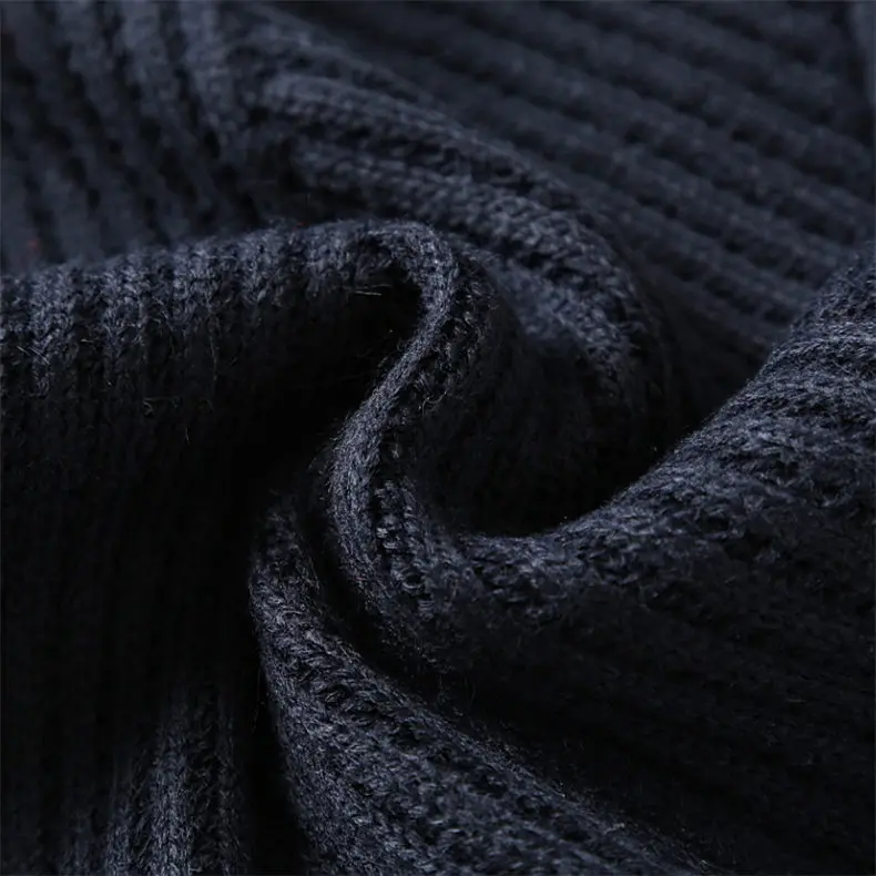 Heavy-Knit Sweater Men Pullover Thick Warm Turtleneck Sweater Thermal Underwear Wool Male Knitwear High Neck Plus size 4XL Brand 08