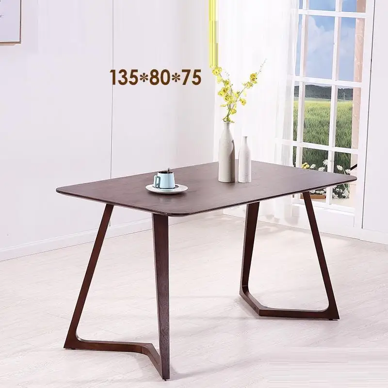 Salle Langer Eet Kitchen Escrivaninha A Manger Moderne Dinning Set Tafel Retro Wood Tablo Comedor Mesa De Jantar Dining Table