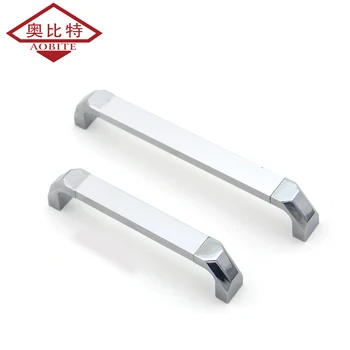 AOBITE Silver Chrome 128mm 96mm Kitchen Cabinet Handles Door Handle Wardrobe Cupboard Handle Drawer Pulls Furniture Hardware