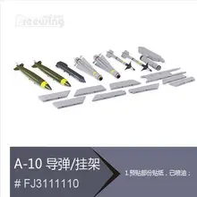 Ракета Набор для Freewing twin 80 мм RC реактивный самолет A10 A-10 F-10